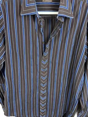 Mens 7 Diamonds Shirt Size L